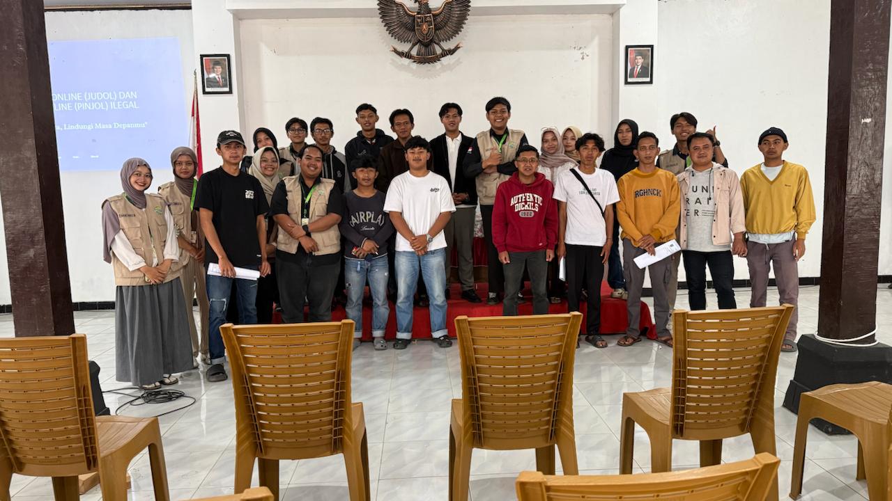 Dokumentasi visual Edukasi Karang Taruna tentang Bahaya Judi Online & Pinjaman Online Ilegal